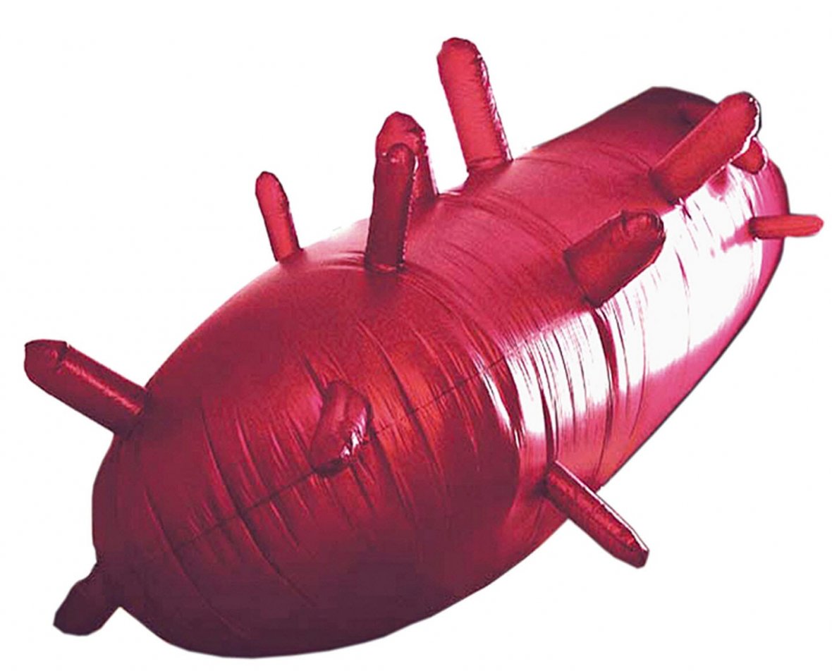 Большой красный