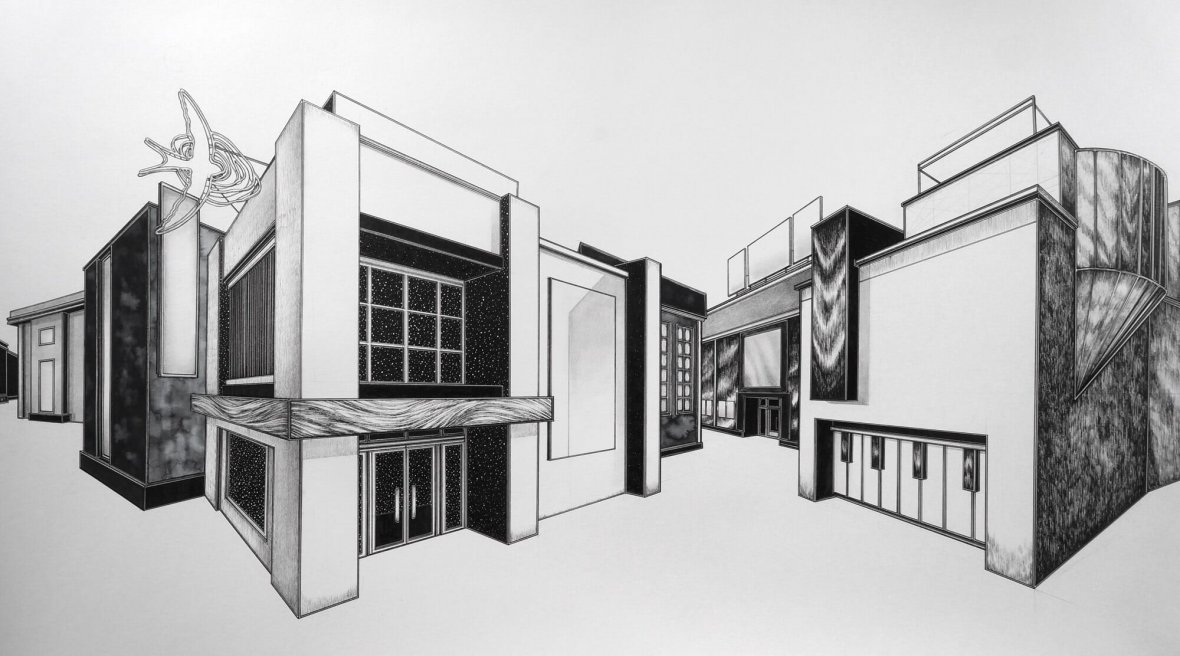 Detail of graphic piece