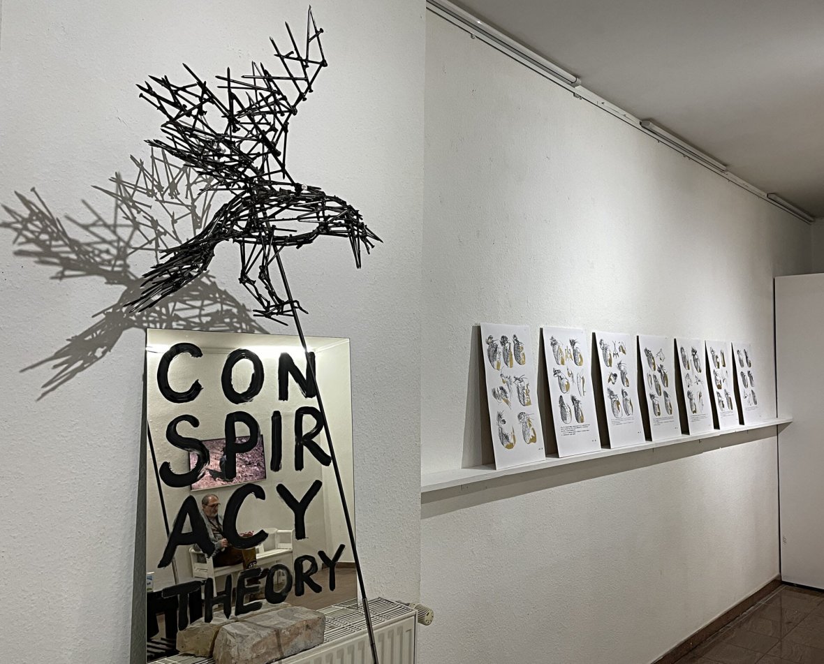 Detail of the exhibition