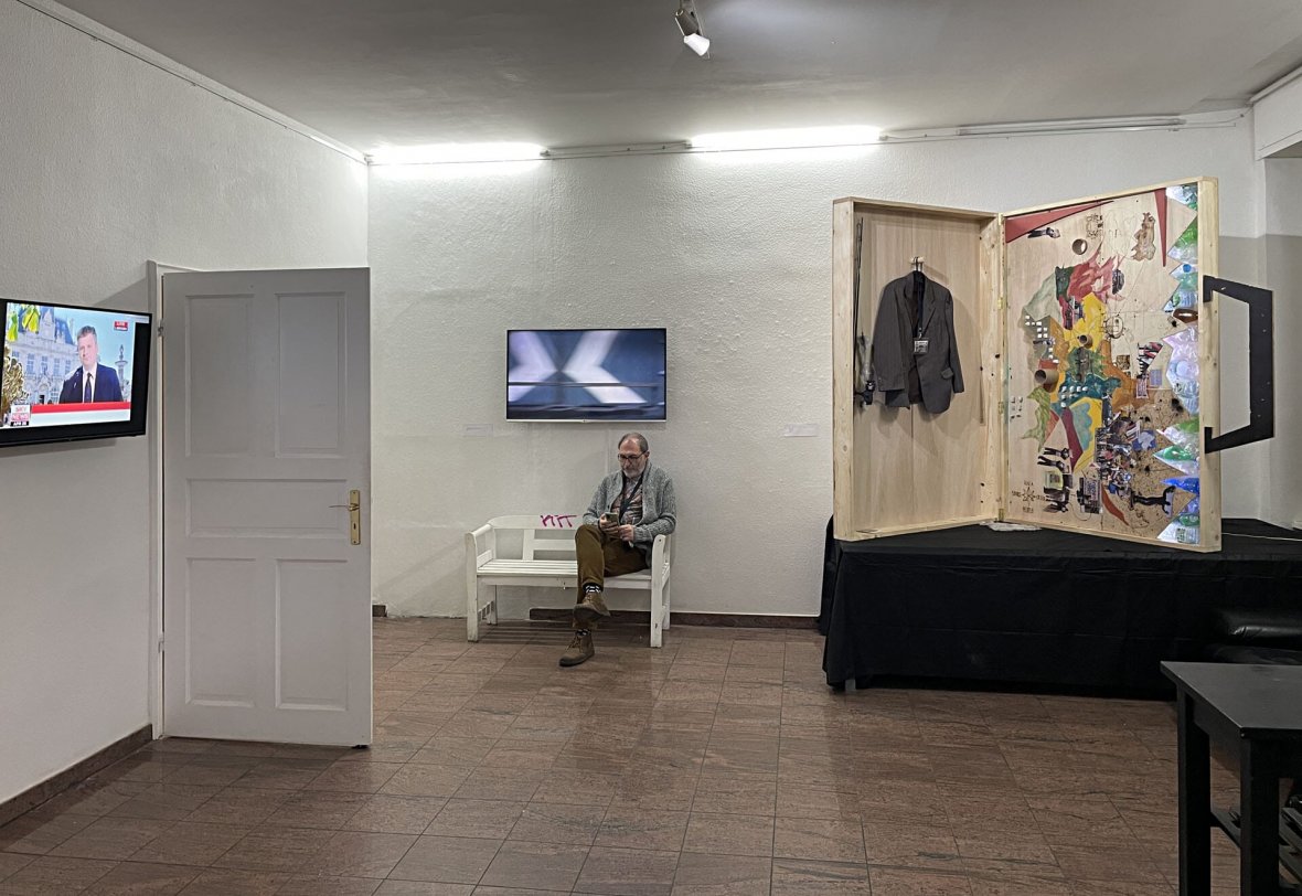 Detail of the exhibition