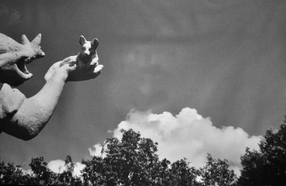 Фрагменты монументов. Поросенок